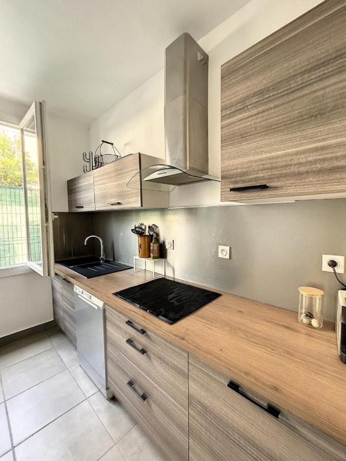 Charmante Maison De Ville Avec Jardin, Terrasse Et Terrain De Petanque Фос-сюр-Мер Экстерьер фото