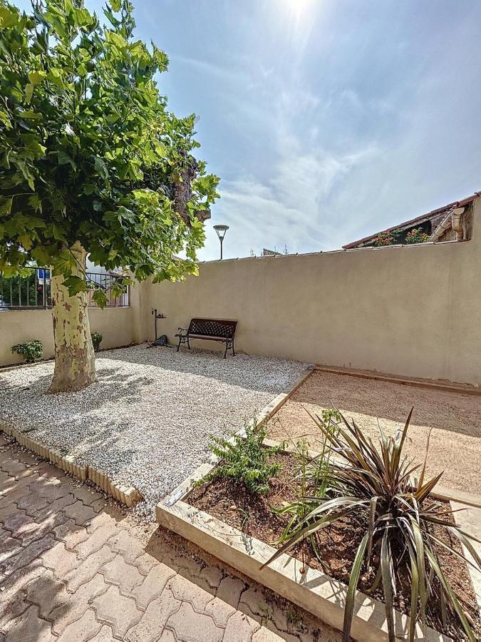 Charmante Maison De Ville Avec Jardin, Terrasse Et Terrain De Petanque Фос-сюр-Мер Экстерьер фото